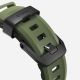 3. Nomad Rocky Point Armband, schwarzes Leder, Titan