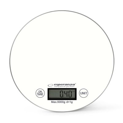 8. Esperanza Mango EKS003W Küchenwaage (weiß)