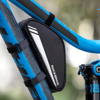 11. Rockbros B55-BK Fahrradtasche für Rahmen 0,7 l - Schwarz