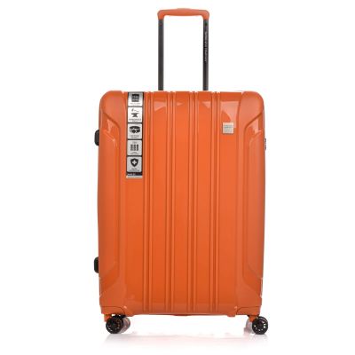 31. SwissBags Tourist Großer Koffer 77cm Orange