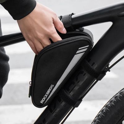 7. Rockbros B55-BK Fahrradtasche für Rahmen 0,7 l - Schwarz
