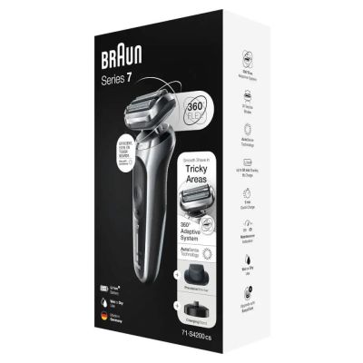4. Braun Series 7 71-S4200cs Folienrasierer/Trimmer Schwarz