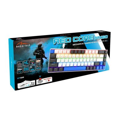 12. MEDIA-TECH MECHANISCHE TASTATUR 60% MT1259