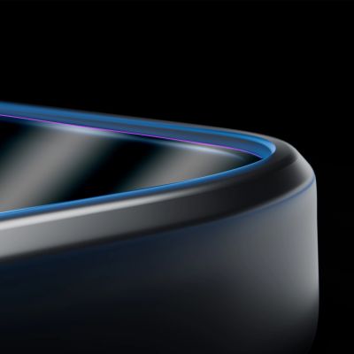 7. 9H-gehärtetes Glas mit 3MK HardGlass Max Sichtschutzfilter für iPhone 15 Pro