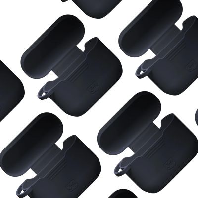 10. 3mk Silikonhülle für AirPods Pro 3 – Schwarz