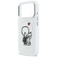 6. Karl Lagerfeld Karl & Choupette MagSafe Back Case für iPhone 17 Pro Max – Transparent