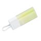 6. Baseus Popsicle 5200 mAh 20 W Powerbank mit integriertem Lightning Kabel (+ weißes Baseus Simple USB-C - USB-C 60 W/20 V/3 A/30 cm Kabel) - Weiß-Grün