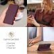 4. Tech-Protect Wallet-Hülle für Xiaomi Redmi Note 15 Pro 5G – Burgunderrot