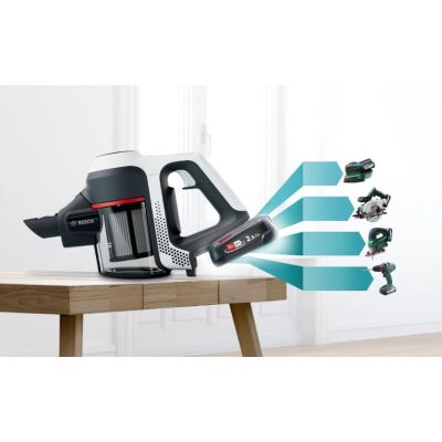 4. Bosch Unlimited BKS611MTB Akku-Staubsauger