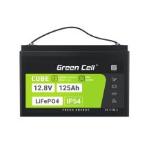 Green Cell CUBE LiFePO4-Akku 125 Ah 12 V/12,8 V 1600 Wh LFPGC12V125AH