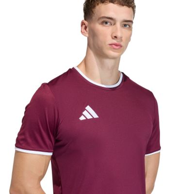 5. Herren-T-Shirt adidas Entrada 26 Jersey bordeaux JZ2507