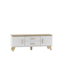 RTV LOTTA 140 2D2S Weiß + Sonoma Eiche