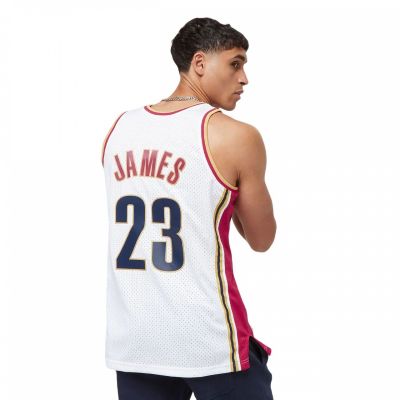 3. Mitchell & Ness NBA Swingman-Trikot Cavaliers 03 Lebron James M SMJYCP19209-CCAWHIT03LJA