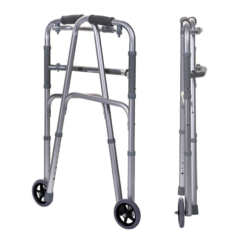44. Dreifunktions-Rehabilitationsrollator aus Aluminium