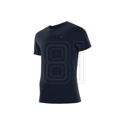 T-Shirt 4F M H4L22-TSM352 dunkelmarineblau