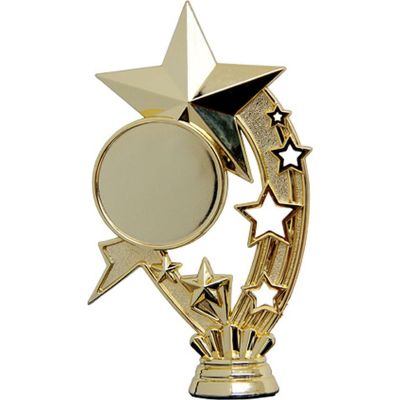 Kunststofffigur – Stern mit Platz für Emblem 50 mm F235/G