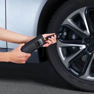 9. Baseus SuperMini Pro Akku-Kompressor mit Display – Schwarz