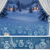 Fensteraufkleber 64x15 cm