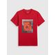 5. Herren-T-Shirt mit Aufdruck, regulär, Größe 4F 4FWSS26TTSHM3034-62S