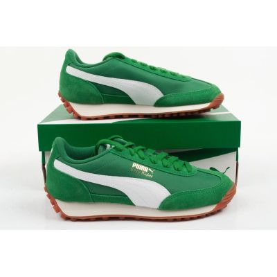 9. Puma Easy Rider Vintage Wildleder Kinder-Sportschuhe, Grün, Modisch