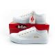 10. Lee Cooper Damen-Sportschuhe, Sneaker, modisch, weiß, bequem