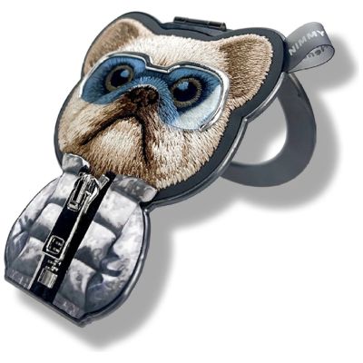 4. Nimmy Cool&Cute 2.0 Magnetischer Hundeanhänger - Schwarz