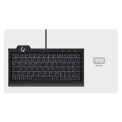 4. KeySonic KSK-3010ELC (DE) Tastatur Home USB QWERTZ Deutsch Schwarz