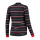 2. Rogelli Damen-Winterjacke STRIPE schwarz-rot L