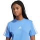 6. adidas Essentials 3-Streifen Baumwoll-T-Shirt W JV7361