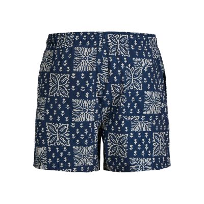 2. Jack&Jones Herren-Badeshorts JPSTMAUI SHELL AOP SWIM SHORTS REG 12291808 PAGEENT BLUE