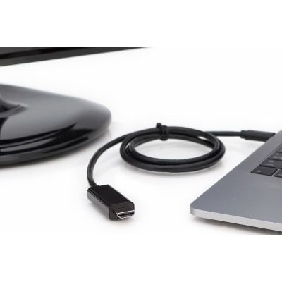 12. DIGITUS Kabel USB-C/HDMI M/M 3.1 4K60Hz 5M SCHWARZ