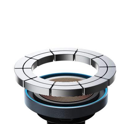 4. Joyroom Magnetische Autohalterung mit kabellosem Ladegerät 15W für Lüftungsschlitze Schwarz (JR-ZS240 Pro)
