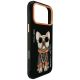 6. Nimmy Glasses Cool Nag Hülle für iPhone 18 Pro / 17 Pro - Schwarz