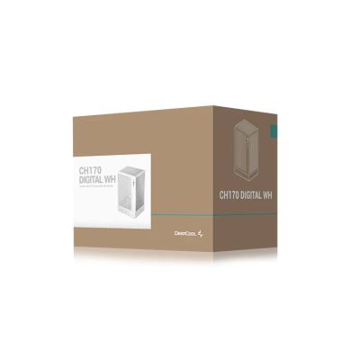 8. DeepCool CH170 DIGITAL WH Gehäuse