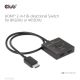 7. CLUB3D CSV-1384 KVM-Switch Schwarz