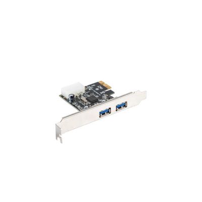 2. LANBERG PCI-E X1 KARTE -> 2X USB-A 3.1 GEN1 FOLLOW LOW PROFILE PCE-US3-002