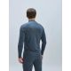 3. POC M's Layer Merino Mock Neck Jersey Grau