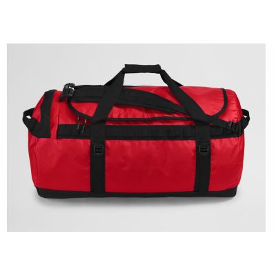 2. The North Face Base Camp Duffel L Sporttasche 95L Polyester Schwarz, Rot
