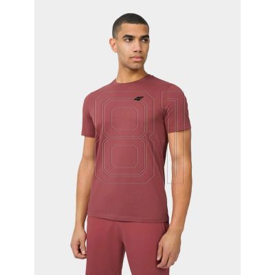 4. T-Shirts 4F M 4FWSS24TTSHM1896-91S 3er-Pack