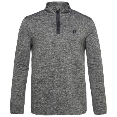 5. Herren-Sweatshirt mit Stehkragen Protest WILL, grau