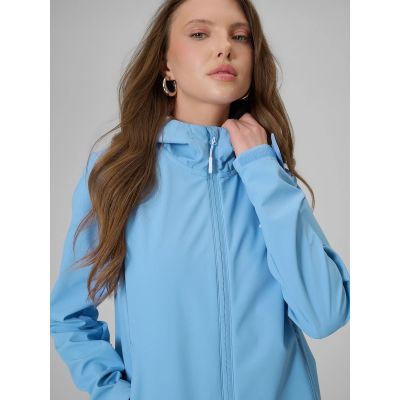 5. Winddichte Softshelljacke für Damen, 5000 Membran, 4F 4FRSS26TSOFF627-33S