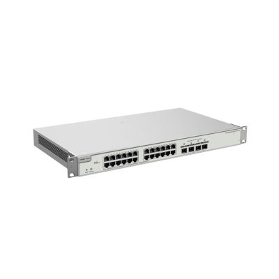3. Ruijie Networks RG-NBS5200-24GT4XS-P-V2 Netzwerk-Switch, Managed L3 Gigabit Ethernet (10/100/1000), PoE-fähig, 1 HE, Grau