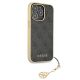 4. Guess, GUHCP13XGF4GGR iPhone 13 Pro Max 6,7" grau/graues Hardcase 4G Charms Collection