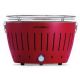 2. LotusGrill G34 U RD Kugelgrill Holzkohle (Brennstoff) Rot