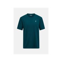 PEAK PERFORMANCE M Kurzarm-T-Shirt aus Wollmischung, grün