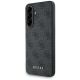 Guess 4G Metal Gold Logo Case für Samsung Galaxy A56 - Schwarz