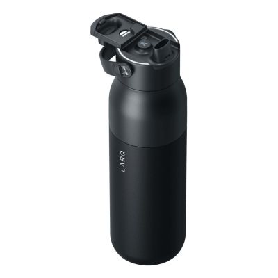 4. LARQ Bottle PureVis 2 - intelligente, selbstreinigende Filterflasche, UV-C-Licht 680ml (Obsidianschwarz)