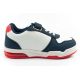 4. Leomil Kinder-Sportschuhe Spiderman Sneaker, leicht, mit Klettverschluss und LED-Beleuchtung, weiß
