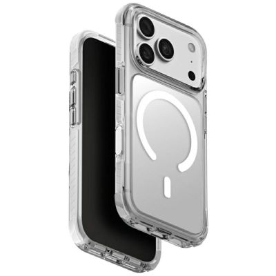 Uniq Combat Magclick Ladehülle für iPhone 18 Pro / 17 Pro – Weiß