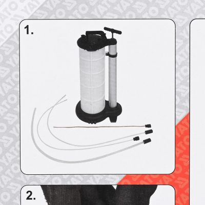 8. 9-Liter-Handstaubsauger YT-07087 YATO